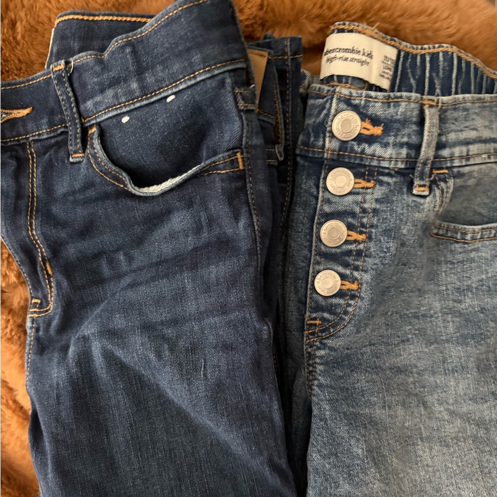 Abercrombie Kids Girls Dual Blue Jeans